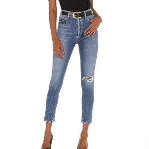 AGOLDE Slim High Rise Jeans